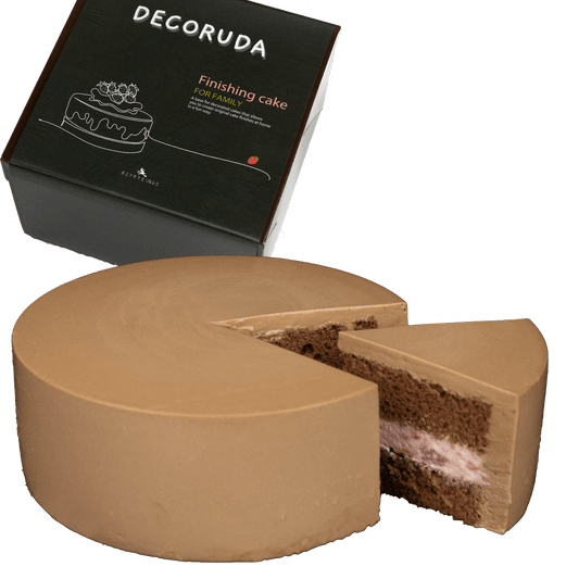 デコるだケーキ(簡単手作りケーキベース) チョコレート - 魔法洋菓子店ソルシエ