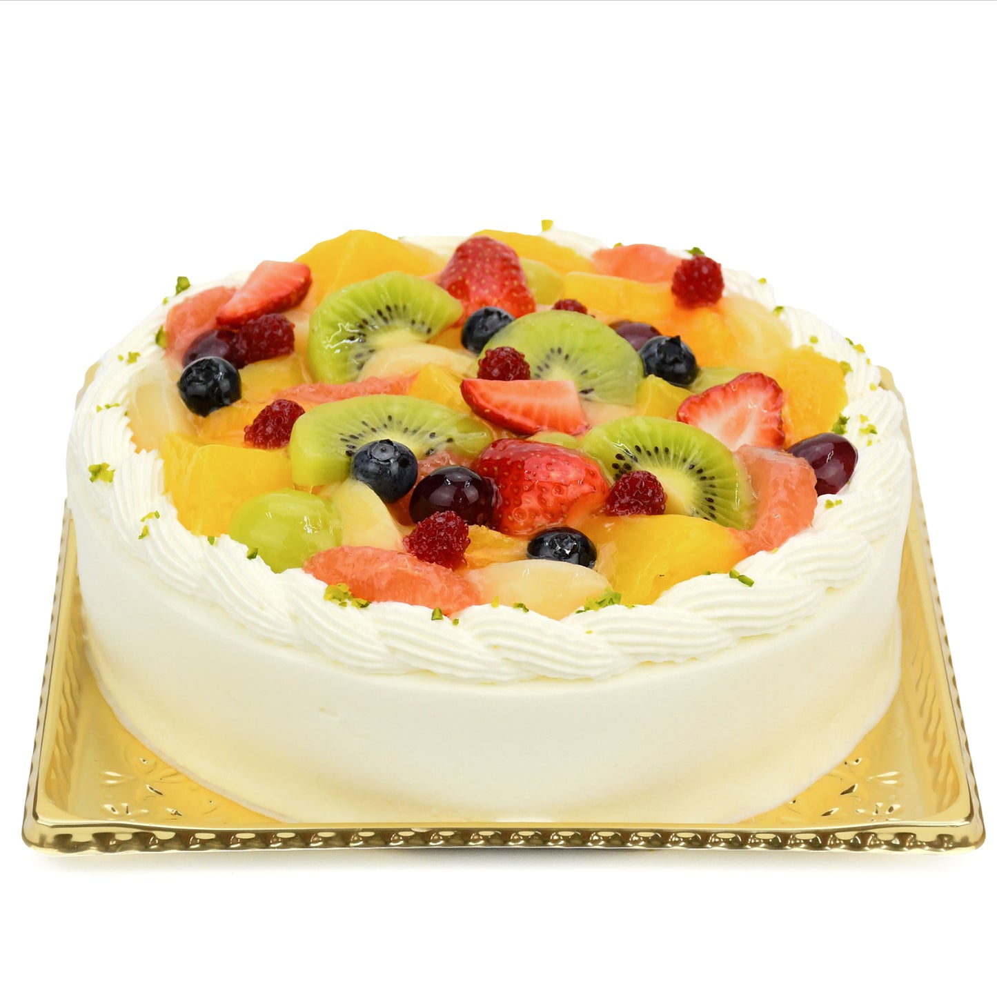 【店舗受取限定】季節のフルーツデコレーション(生クリーム)