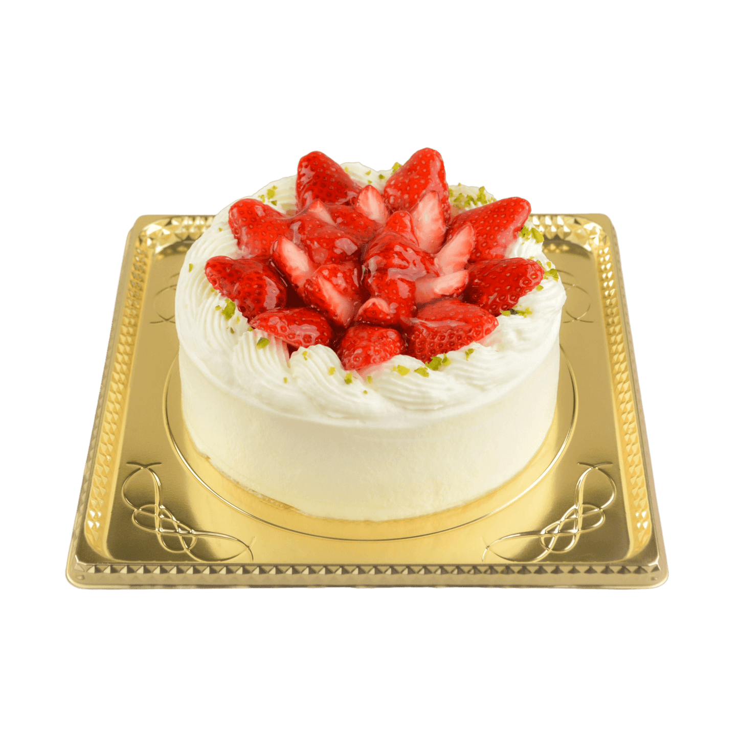 【店舗予約ケーキ】生クリーム苺デコレーション（ホールケーキ お誕生日ケーキ ショートケーキ）SOT-D002 - 魔法洋菓子店ソルシエWEBストア