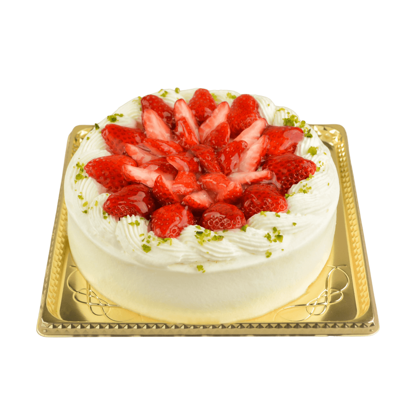 【店舗予約ケーキ】生クリーム苺デコレーション（ホールケーキ お誕生日ケーキ ショートケーキ）SOT-D002 - 魔法洋菓子店ソルシエWEBストア