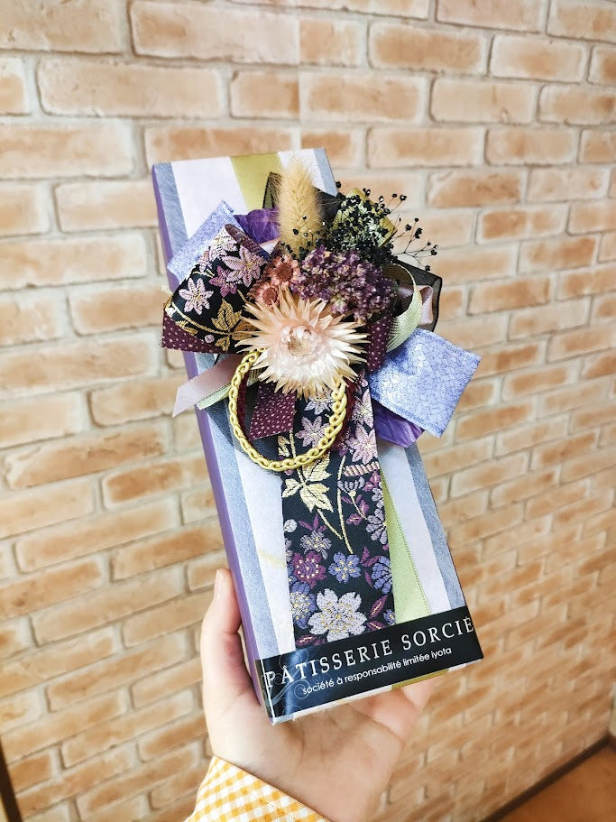 🎀💜 ソルシエの優美な紫基調ラッピングをご紹介 🌸