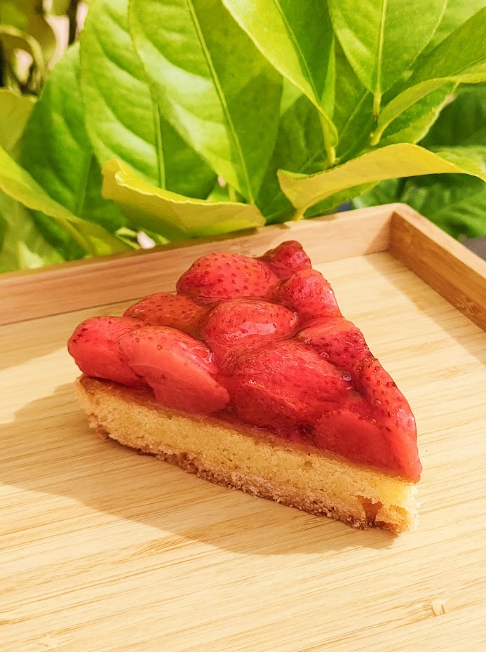 「ひだまり小町」と「こしろのもりマルシェ」限定！特別価格の苺タルト