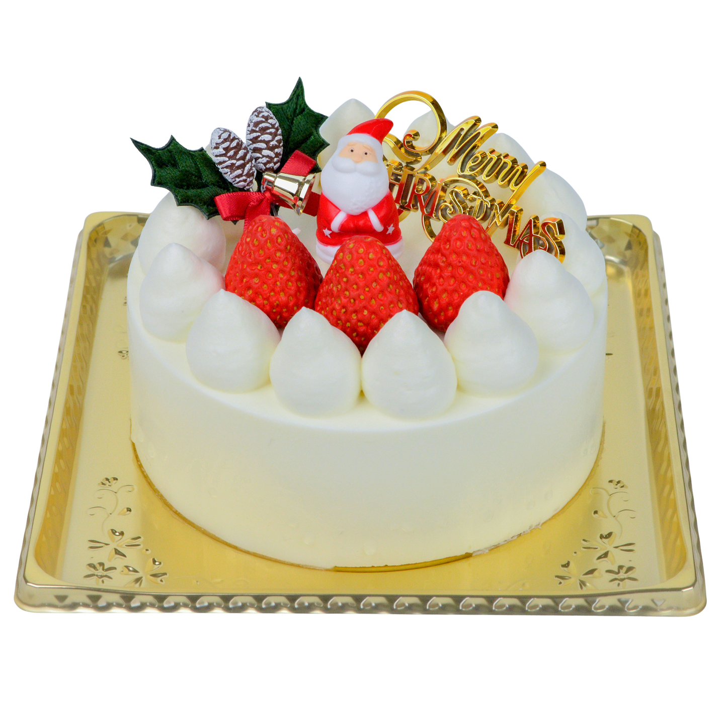 【店舗受取】生クリームクリスマス 2024 4号（φ13.5cm）12月22日～12月26日お渡し【数量限定300台】