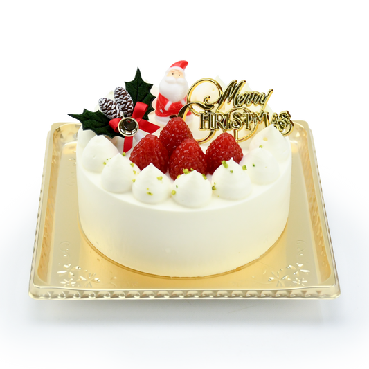 クリスマスケーキ苺ジュレデコレーション 4号