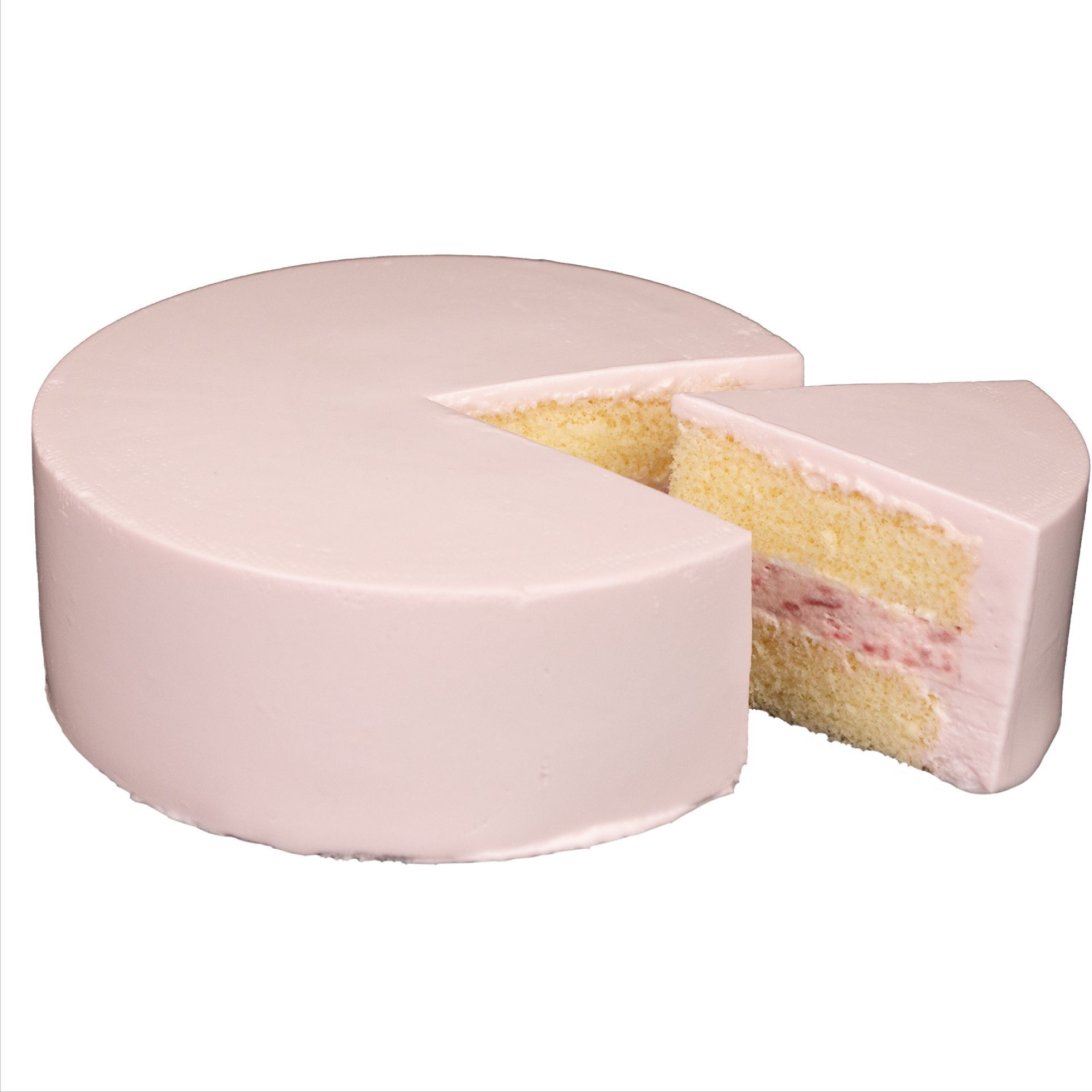 デコるだケーキ（簡単手作りケーキベース） ピンク