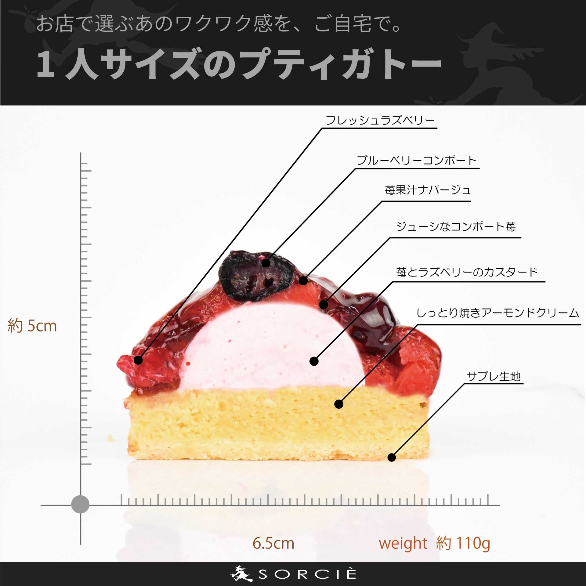 ベリーグッドタルト（カスタードクリーム仕立て） | プティガトー（小物ケーキ）