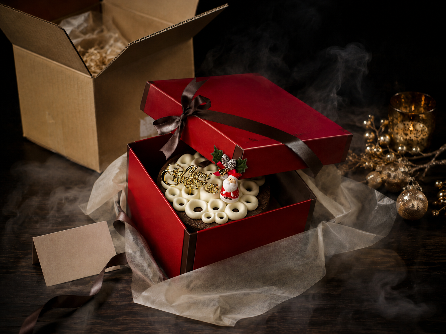 全国へ冷凍便でお届けするクリスマスケーキ 