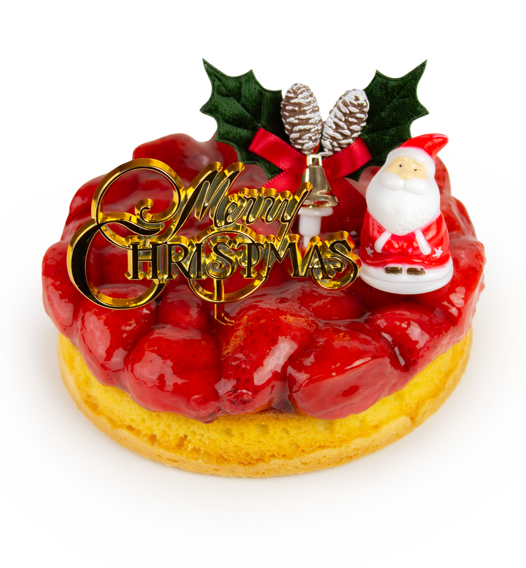 クリスマスケーキ 2025 苺のコンポートタルトケーキ