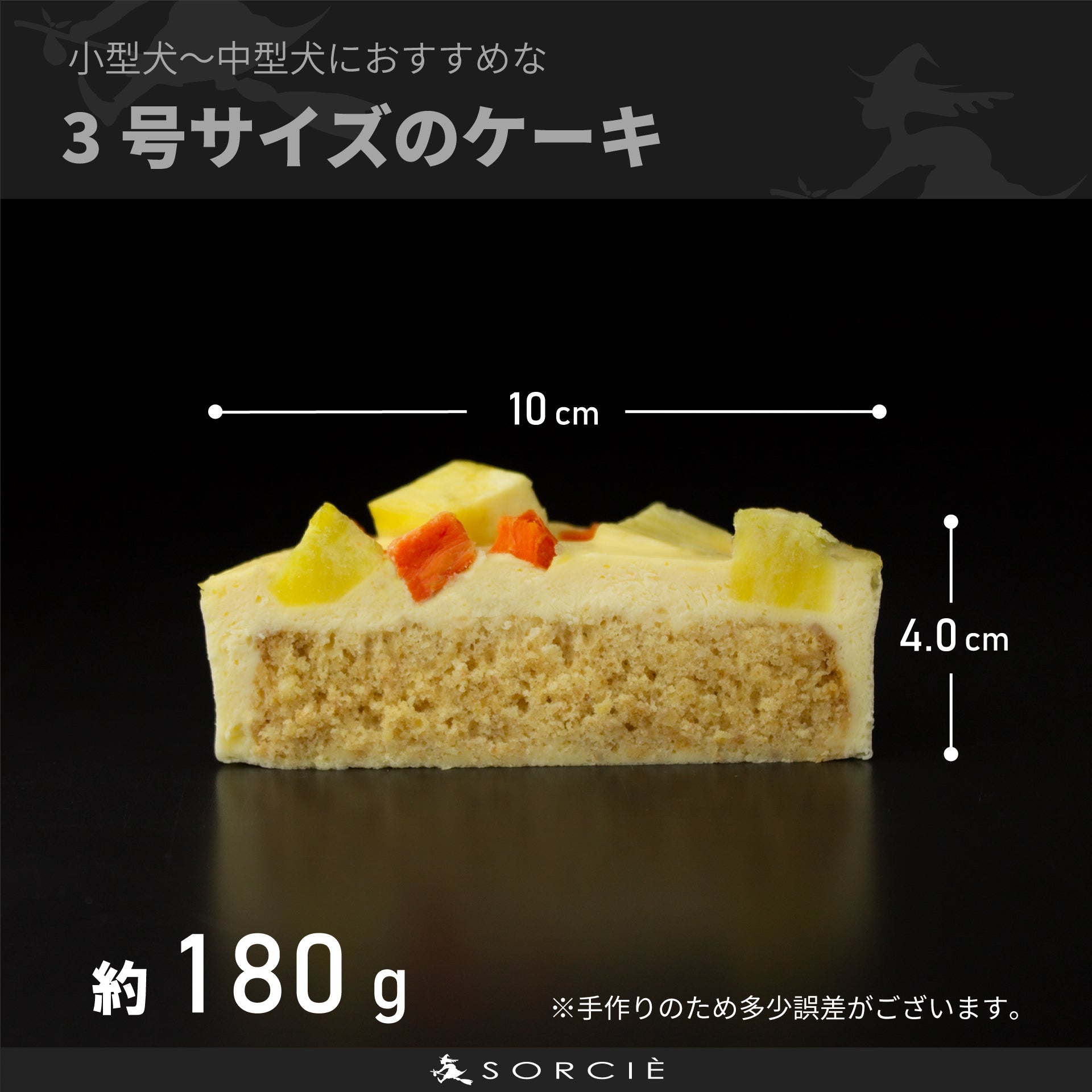犬用ベイクドチーズケーキ（ボーンクッキー付）