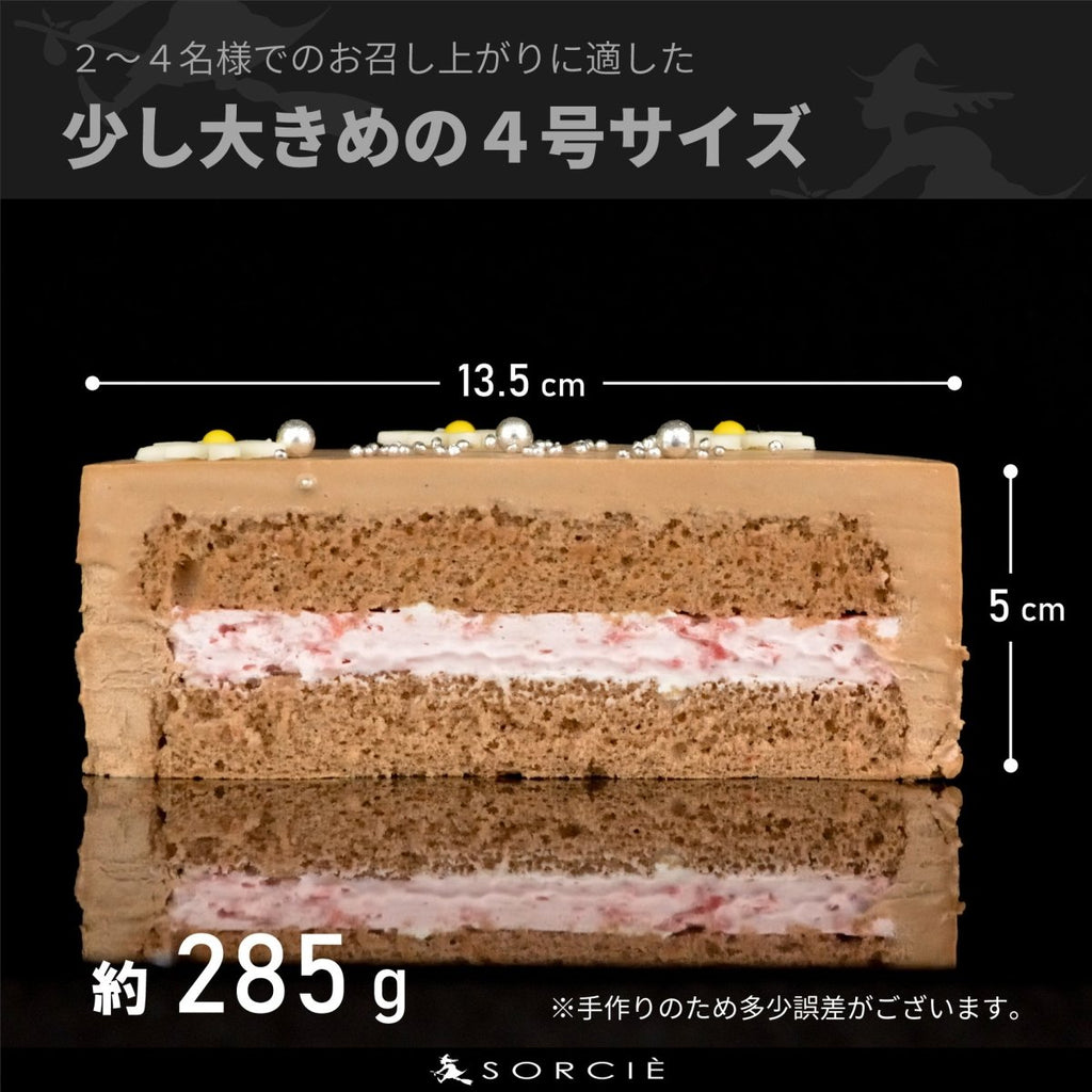 クリスマスケーキ 2025 センイルケーキ チョコ - 魔法洋菓子店ソルシエ