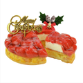 クリスマスケーキ 2026 苺のコンポートタルト（カスタードクリーム仕立て）