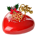 クリスマスケーキ 2026 ハートグラサージュ・ルージュ