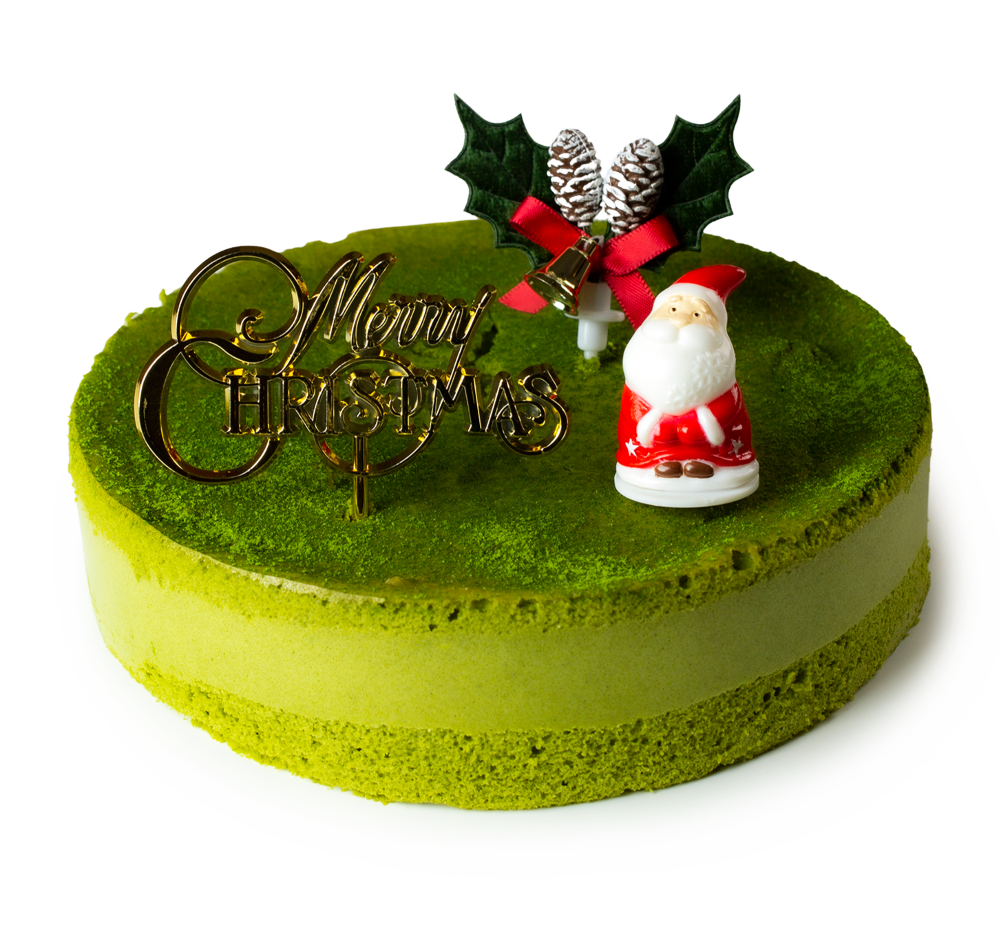クリスマスケーキ 2025 抹茶ベイクドチーズケーキ （餡餅クリーム仕立て）