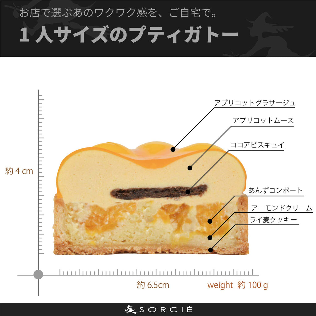 アプリコットの華タルト | プティガトー（小物ケーキ）