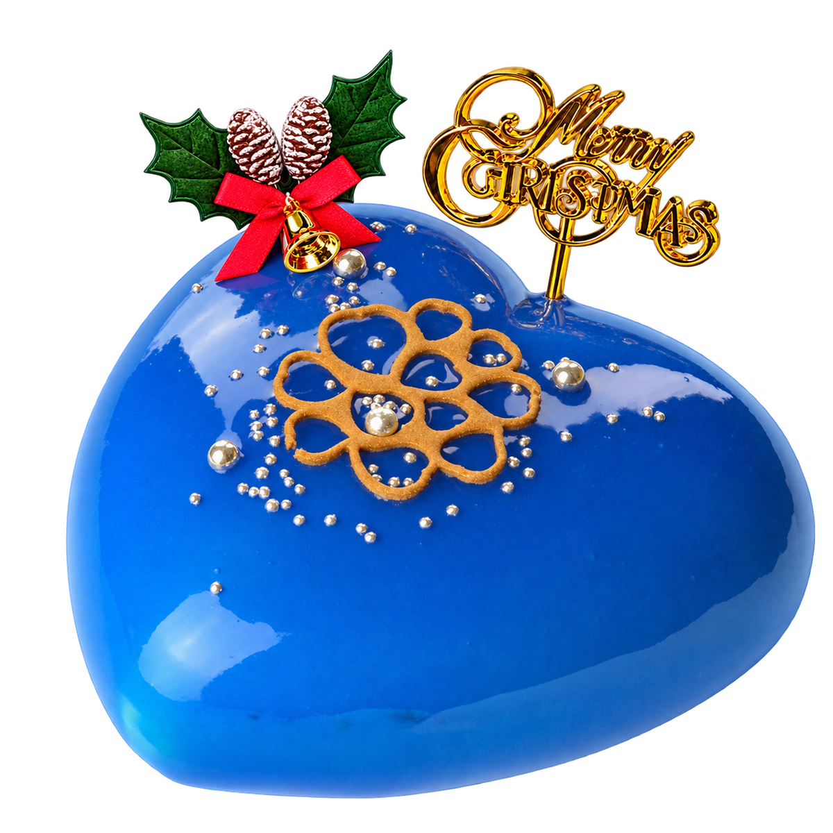 クリスマスケーキ 2026 ハートグラサージュ・セルリアンブルー
