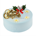 クリスマスケーキ 2026 センイルケーキ ブルー