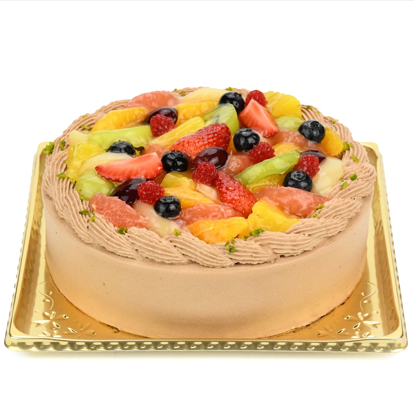 【店舗受取限定】季節のフルーツデコレーション（チョコ）