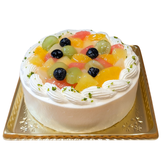 【店舗受取】生クリームフルーツデコレーションケーキ