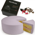 クリスマスケーキ 2025 デコるだケーキ（簡単手作りケーキベース） パープル - 魔法洋菓子店ソルシエ