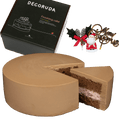 クリスマスケーキ 2025 デコるだケーキ（簡単手作りケーキベース） チョコ - 魔法洋菓子店ソルシエ