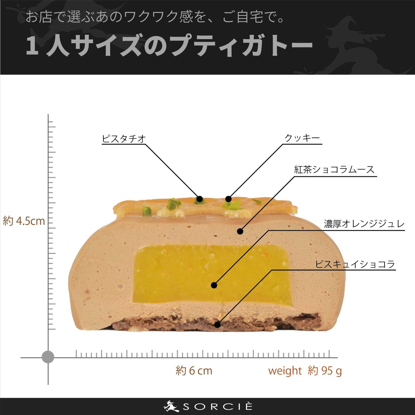 ミルクティーな気分 | プティガトー（小物ケーキ）