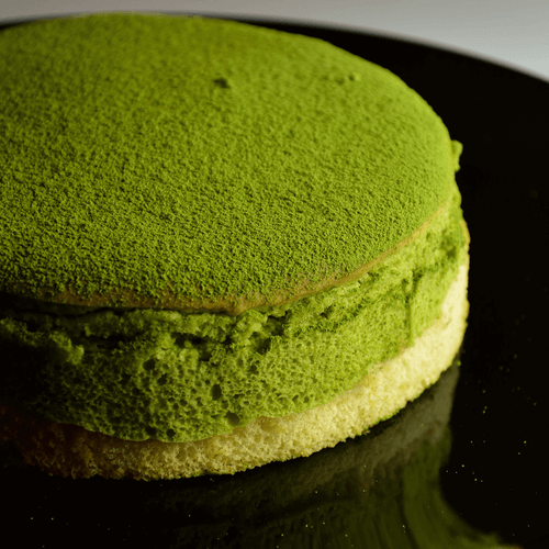 抹茶スフレチーズケーキ