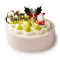 クリスマスケーキ 2025 ピスタチオ＆苺クリームデコレーション