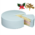 クリスマスケーキ 2026 デコるだケーキ（簡単手作りケーキベース） ブルー