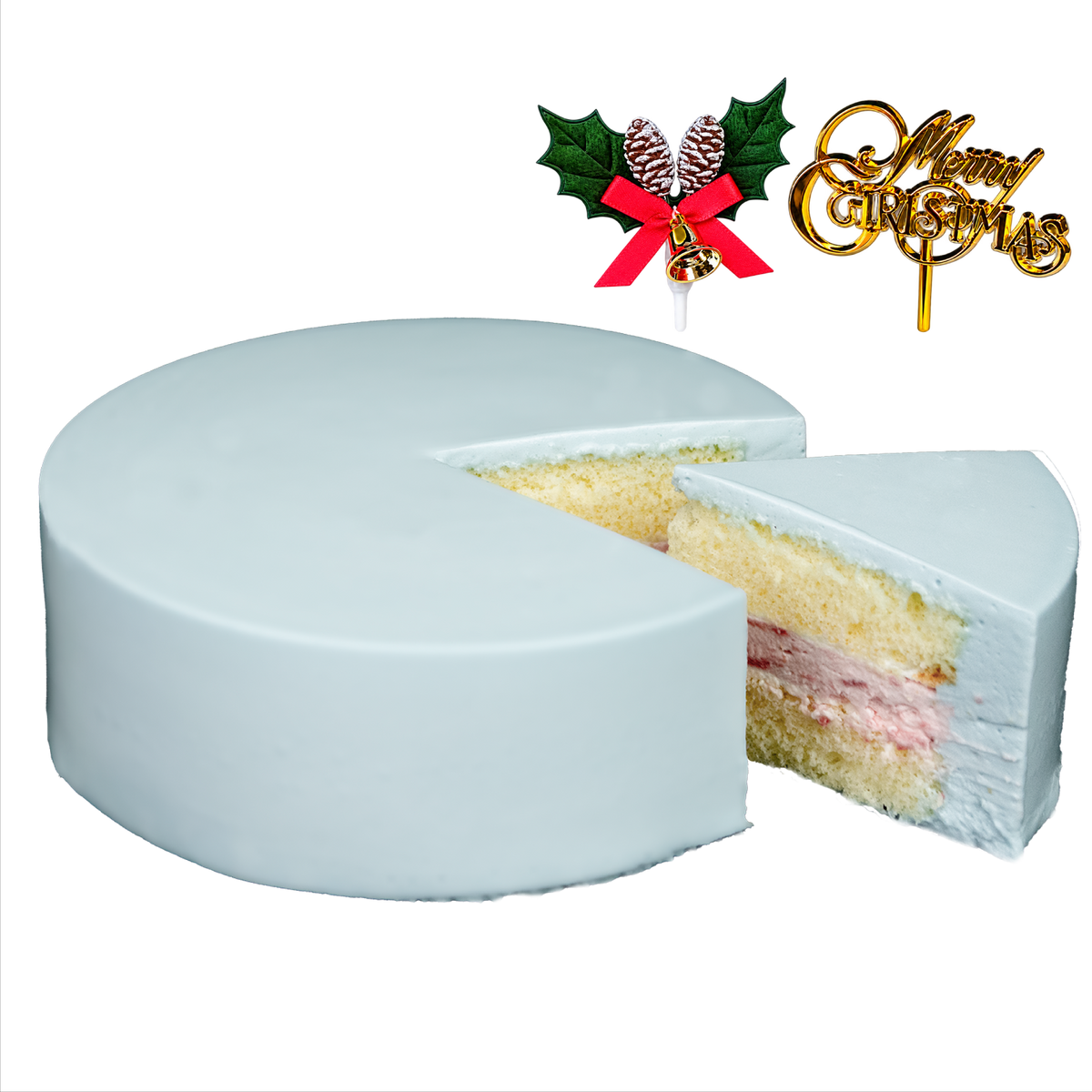 デコるだケーキ（簡単手作りケーキベース） ブルー