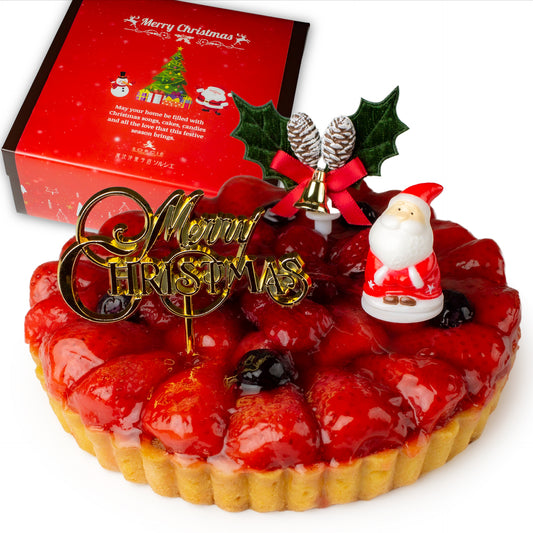 【宅配】クリスマスケーキ 2023 ベリーグッドタルトケーキ 5号 直径16cm 4～6人分 約510g